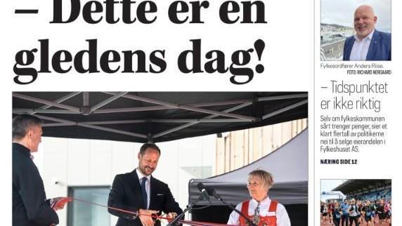 Lenke til artikkel: SNR Hjelset er nå offisielt åpnet